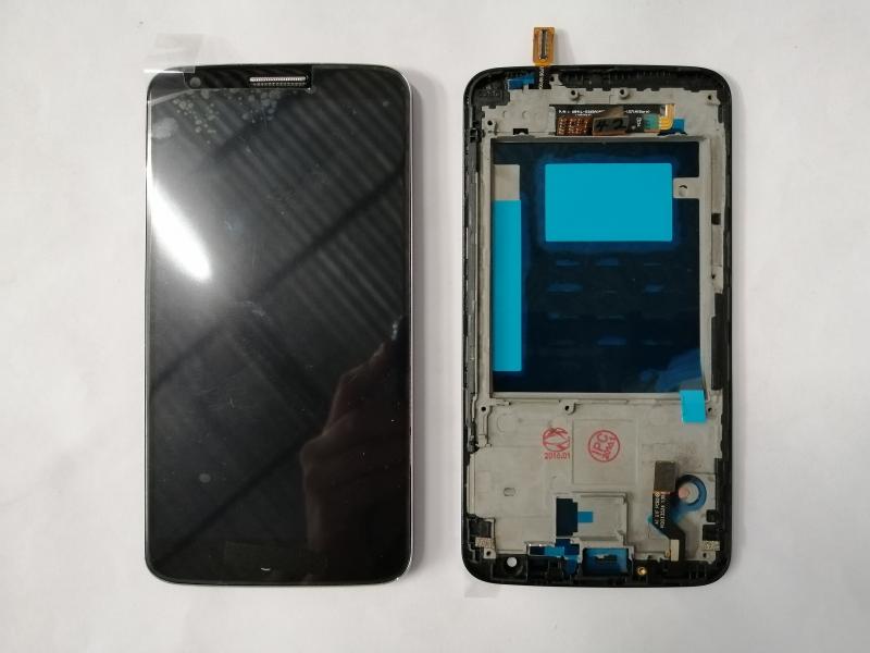 Repuesto LCD PANTALLA HONOR X6A COMPLETA NEGRA SIN MARCO