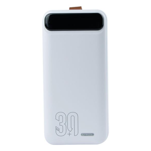 BATERIA EMERGENCIA CARGA INALAMBRICA MAGNETICA 10000 MAH MODELO PD-V10  AZEADA BLANCO