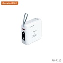 BATERIA EMERGENCIA 10000 MAH MODELO  PD-P69  PRODA BLANCO