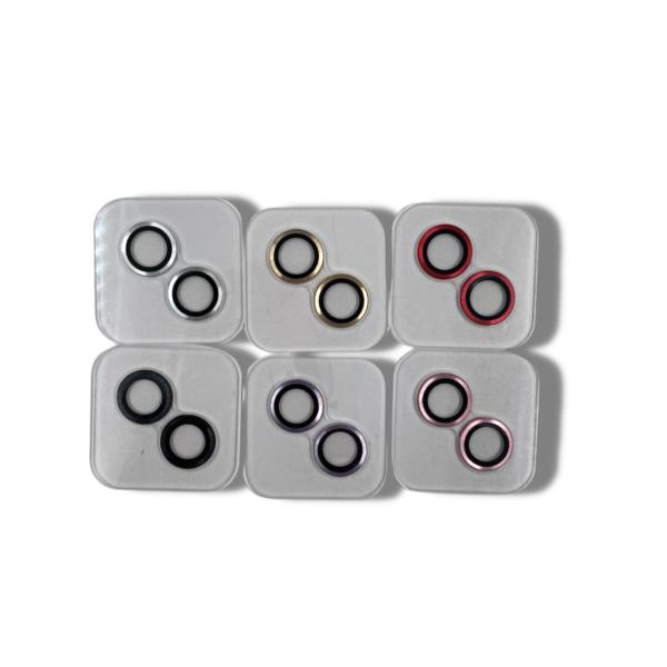 PROTECTOR TEMPERADO GLASS CAMARA POR 2 IPHONE 13/13 MINI