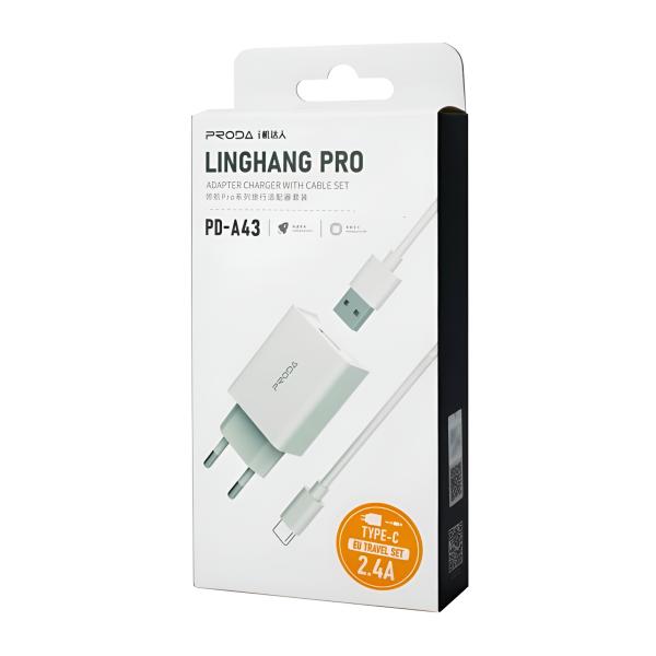 CARGADOR COMPLETO TIPO C A TIPO C 45W SAMSUNG 1.1 NEGRO