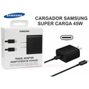 CARGADOR COMPLETO TIPO C A TIPO C 25W SAMSUNG 1.1 NEGRO