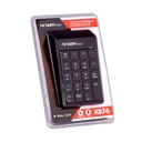 Teclado Numérico Argom KB-1076 Membrana Alámbrico ARG-KB-1076 - Negro