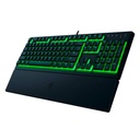 Teclado Gaming RGB Razer Ornata V3 X Membrana Alámbrico USB Inglés RZ03-04470200-R3U1 - Negro