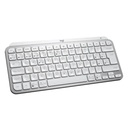 Teclado Logitech Mx Keys Mini Membrana Inalámbrico Bluetooth Español 920-010477 - Blanco