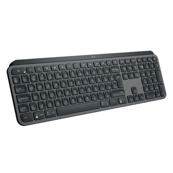 Teclado Logitech Mx Keys for Business Membrana Inalámbrico Bluetooth Inglés 920-010116 - Negro