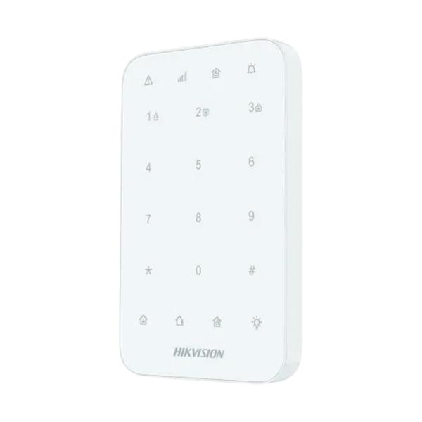 Teclado LED para Alarma Hikvision Axpro LED Display. 900M Rf Distance. 433MHZ DS-PK1-E-WB 302401705