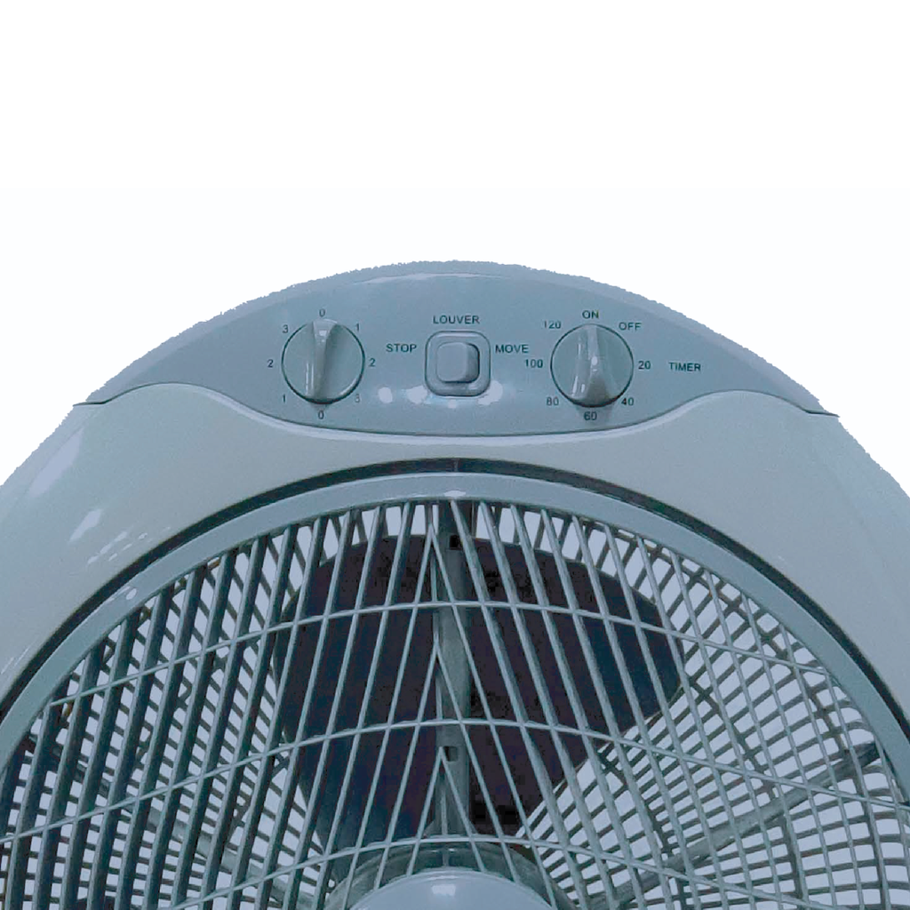 CHIQ Ventilador Box piso 16" 3 Vel temporizador gris - CQVB16T1O1C