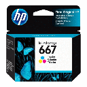 HP cartucho HP 667 tricolor 3YM78Al