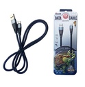 CABLE USB LIGHTNING WDC-092I 2M WEKOME NEGRO