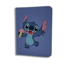 ESTUCHE AGENDA IPAD 9.7 AIR 1/2 PRO CON BASE DE LAPIZ MOSTAZA