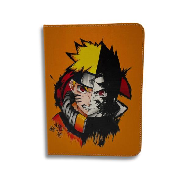 ESTUCHE AGENDA IPAD 9.7 AIR 1/2 PRO CON BASE DE LAPIZ MOSTAZA