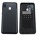 Repuesto TAPA SAMSUNG GALAXY A20E NEGRA CON MARCO
