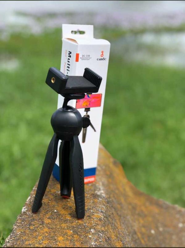 TRIPODE PROFESIONAL PARA CAMARA YUNTENG VTC-668 NEGRO