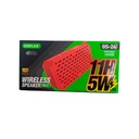 Parlante Bluetooth GS-24 Gerlax - Roja