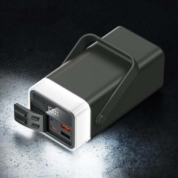 Bateria de Emergencia Serie Fluorita RPP-596 40.000 Mah Remax - Gris