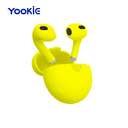 Audifono Manos Libres Raibow Bean Yookie - Amarillo