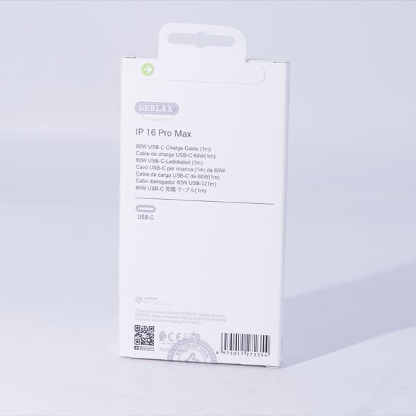 Cable USB Tipo C D26T Gerlax - C-c Blanco