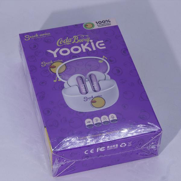 Audifono Manos Libres Coda Bury Yookie - Blanco