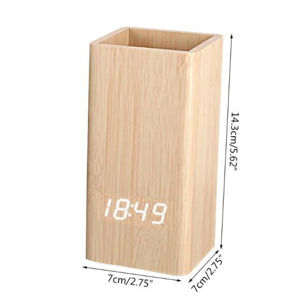 Reloj Organizador de Lapices MY-025 - Negro