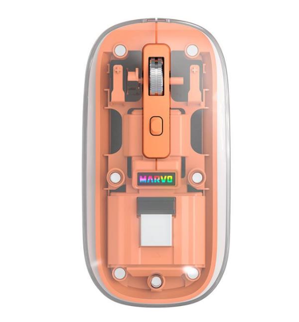 Mouse Inalambrico M810W Marvo - Blanco