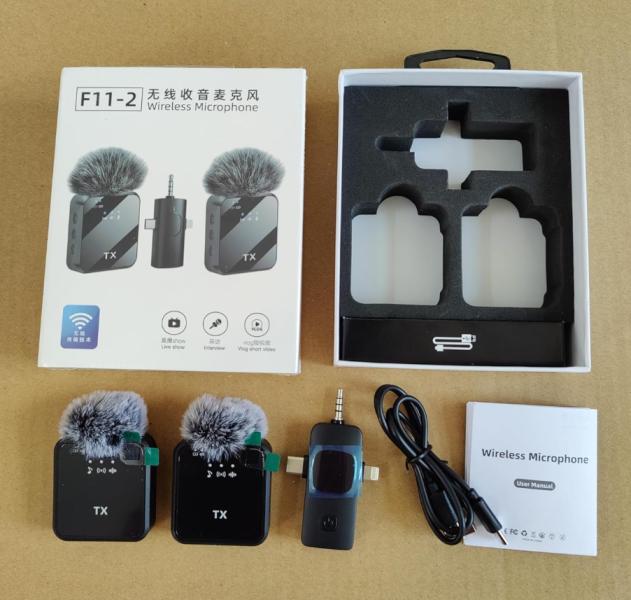 Microfono F11-2 Negro - Negro