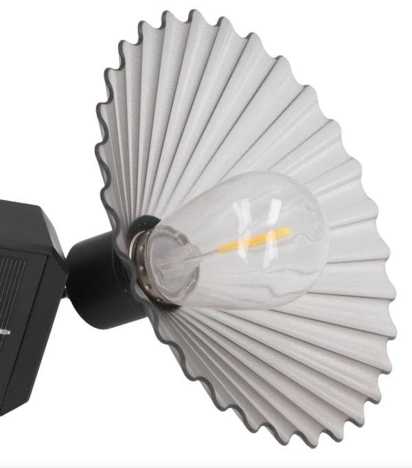 Lampara Solar - Negra