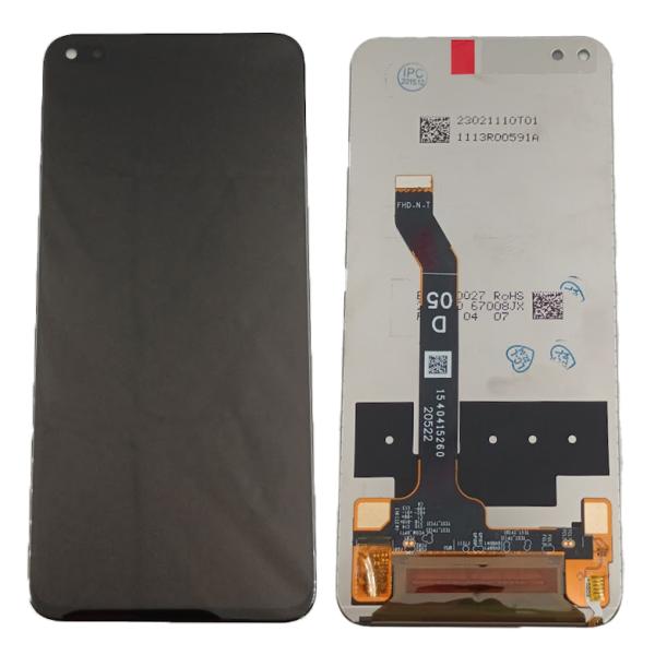 Repuesto LCD PANTALLA HONOR X8B NEGRA CON MARCO