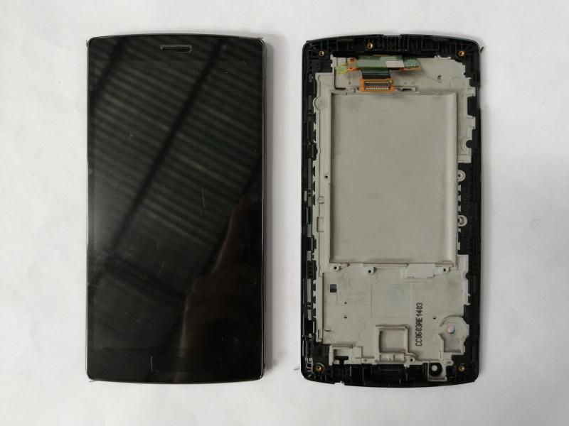 Repuesto LCD PANTALLA LG K62 COMPLETA NEGRA CON MARCO