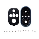 Repuesto LENTE CAMARA HONOR X6A ROSADA CON MARCO