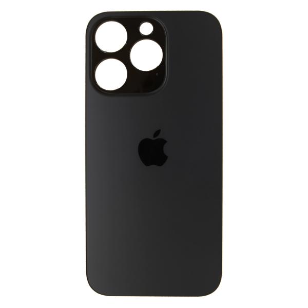 Repuesto TAPA IPHONE 15 PRO MAX NEGRA SIN MARCO