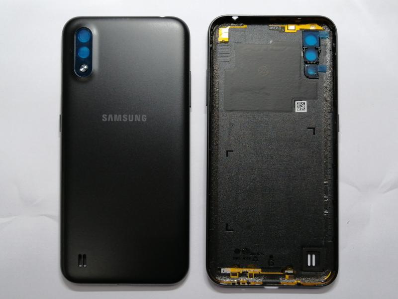 Repuesto LCD PANTALLA SAMSUNG GALAXY A01 COMPLETA CONECTOR GRANDE FLYCDI NEGRA SIN MARCO