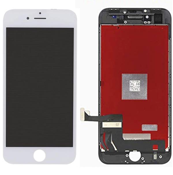Repuesto LCD PANTALLA IPHONE 8G 4.7" A1905 A1863 COMPLETA FLYCDI BLANCA CON MARCO