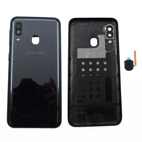 Repuesto CARATULA SAMSUNG GALAXY A22 4G NEGRA CON MARCO