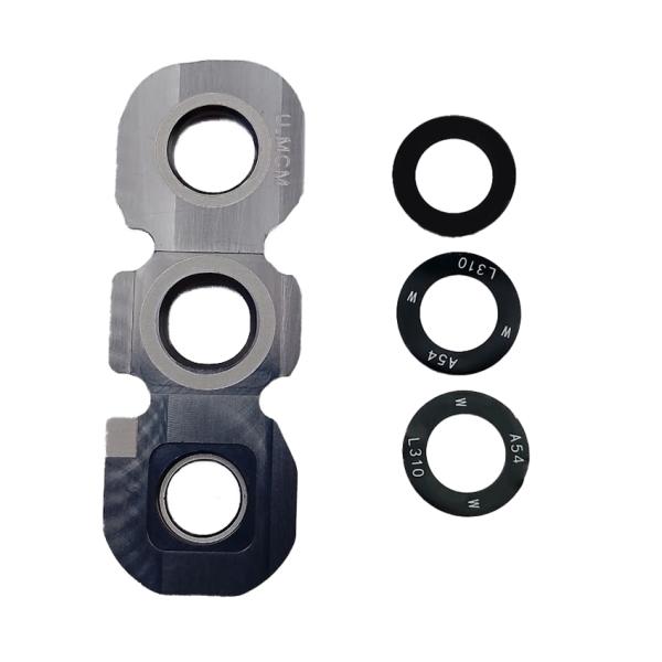 Repuesto LENTE CAMARA SAMSUNG GALAXY A34 A346 GRIS CON MARCO