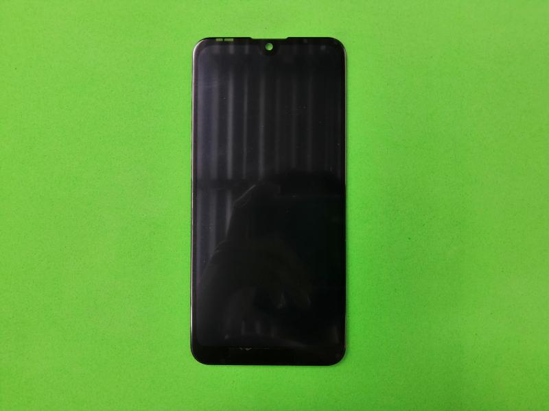 Repuesto LCD PANTALLA MOTOROLA MOTO E40 COMPLETA NEGRA CON MARCO