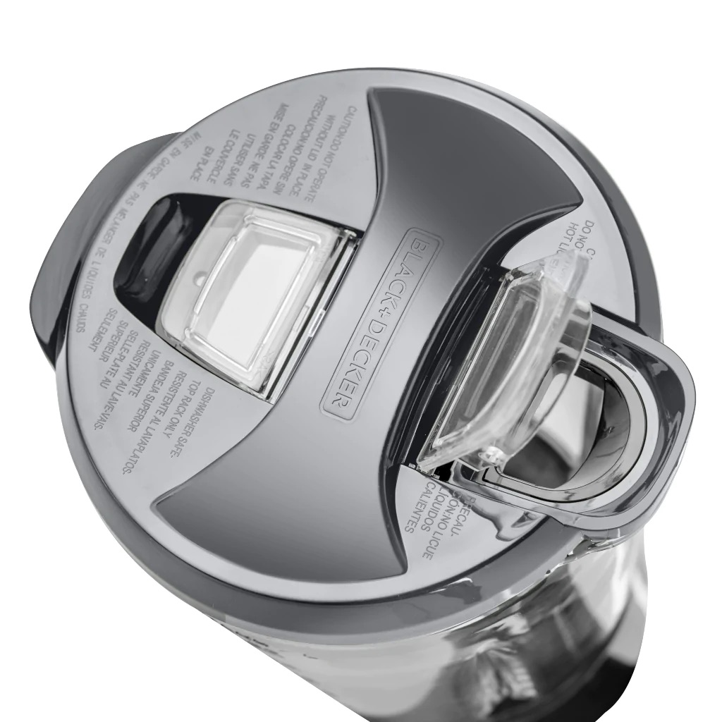 Black + Decker licuadora 10 veloc jarra vidrio 550w negra BLBD210GB
