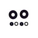 Repuesto LENTE CAMARA SAMSUNG GALAXY SAM A33 NEGRO SIN MARCO