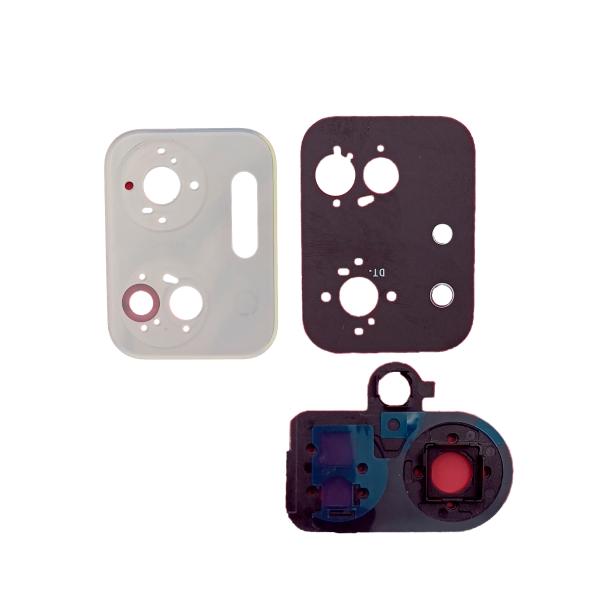 Repuesto LENTE CAMARA XIAOMI POCO F3 NEGRO CON MARCO