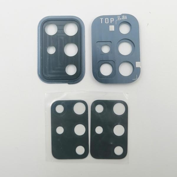 Repuesto LENTE CAMARA XIAOMI REDMI NOTE 10 5G REDMI NOTE 10T POCO M3 PRO AZUL CON MARCO