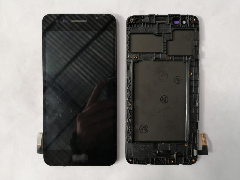 Repuesto LCD PANTALLA MOTOROLA G200 COMPLETA NEGRA SIN MARCO