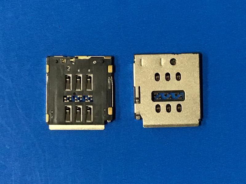 Repuesto FLEX LECTOR SIM IPHONE 13