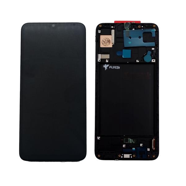 Repuesto LCD PANTALLA SAMSUNG GALAXY S21 FE 5G COMPLETA NEGRA CON MARCO