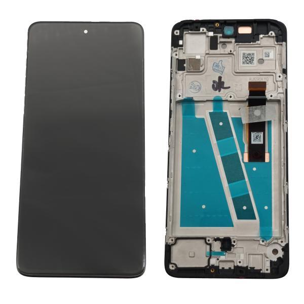 Repuesto LCD PANTALLA MOTOROLA MOTO E7 COMPLETA NEGRA SIN MARCO