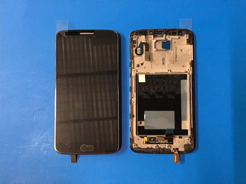Repuesto LCD PANTALLA SAMSUNG GALAXY A03 COMPLETA NEGRA SIN MARCO
