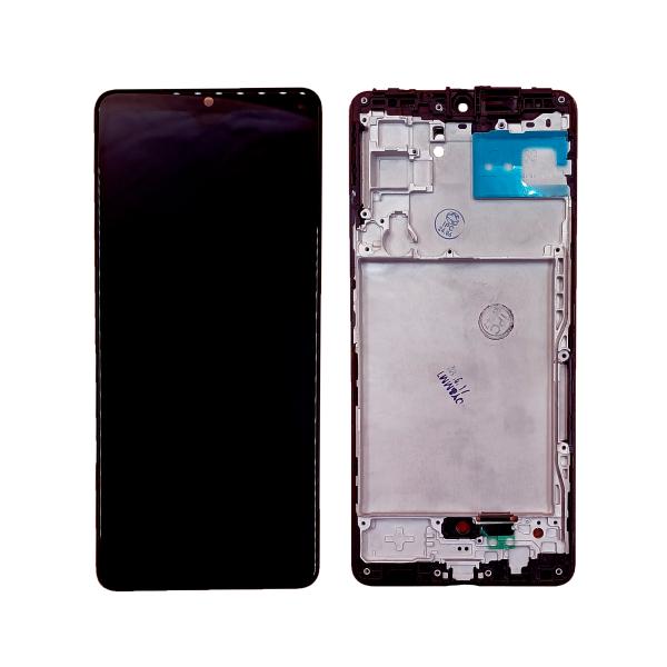 Repuesto LCD PANTALLA SAMSUNG GALAXY A03 COMPLETA NEGRA SIN MARCO