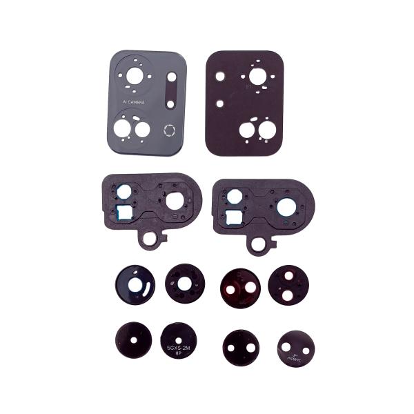 Repuesto LENTE CAMARA IPHONE 13 13 MINI ROJO CON MARCO