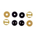 Repuesto LENTE CAMARA IPHONE 13 NEGRO SIN MARCO