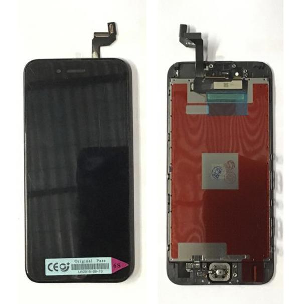 Repuesto FLEX BOTON HOME SENSOR HUELLA IPHONE 6S 6GS 4.7 5.5 PLUS NEGRO