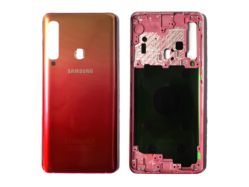 Repuesto LENTE CAMARA SAMSUNG GALAXY A9 2018 A920 AZUL CON MARCO